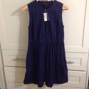 J.Crew eyelet dress